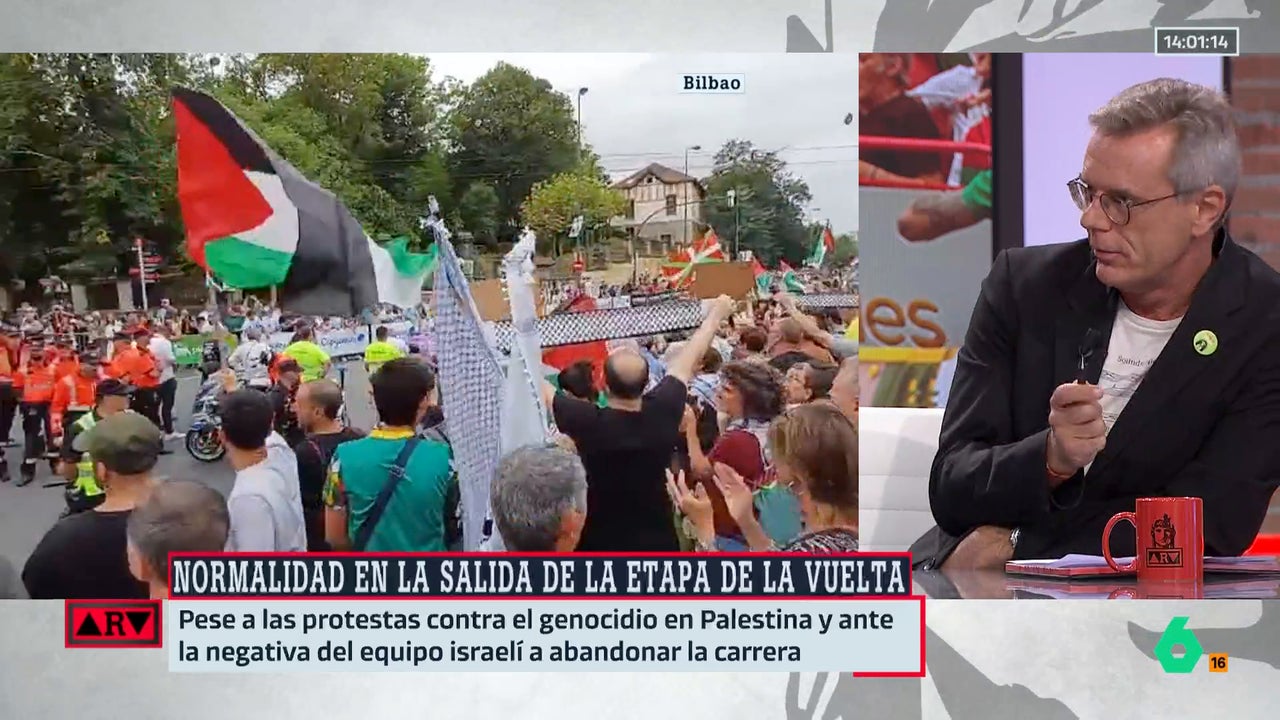 "Es responsabilidad de La Vuelta, que decidió traer al equipo de Israel, garantizar la seguridad de los ciclistas"
