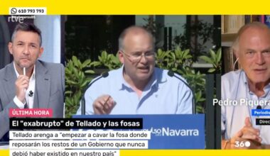 Piqueras se sale de su tono habitual para responder a lo que Tellado dijo del Gobierno de España