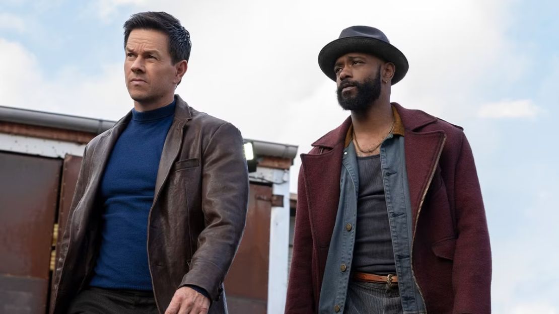Mark Wahlberg y LaKeith Stanfield en 