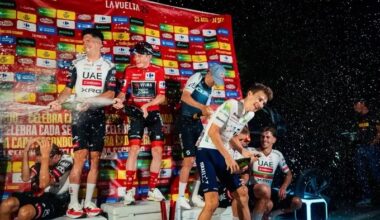 Un parking corona a Vingegaard ganador de la Vuelta 2025