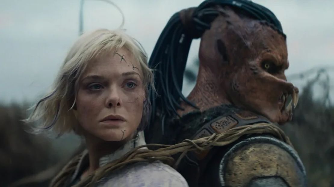 Elle Fanning y Dimitrius Schuster-Koloamatangi en 