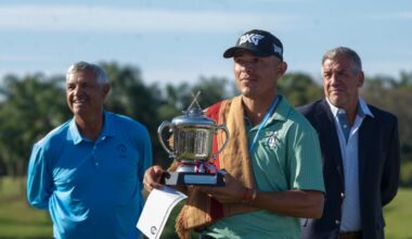 Augusto Núñez brilló en el final y se coronó campeón del Abierto del Norte de Golf