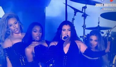 Fifth Harmony vuelve a reunirse siete años después durante el concierto de Jonas Brothers