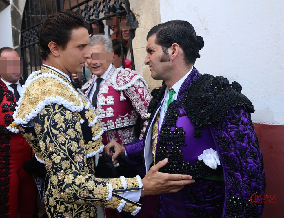 morante de la puebla y roca rey en el puerto de santa maria el 9 de agosto de 2025