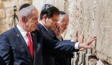 EE.UU. blinda a Netanyahu ante las críticas internacionales con la visita de Rubio a Israel