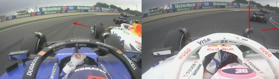 sainz lawson zandvoort