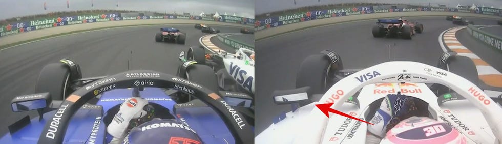 sainz lawson zandvoort