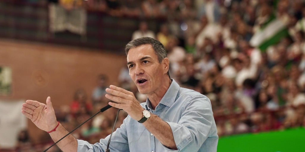 Falcon, baño de masas y medias verdades de Sánchez en Málaga
