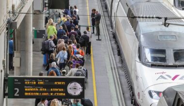 Los maquinistas piden reducir la velocidad de los trenes AVE para evitar que vayan dando «botes»