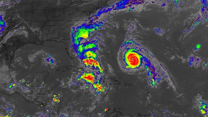 Se formó la tormenta tropical Imelda y hay un gran cambio en la trayectoria pronosticada