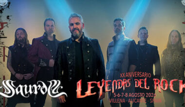 SAUROM VUELVEN AL LEYENDAS DEL ROCK