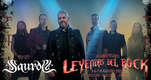 SAUROM VUELVEN AL LEYENDAS DEL ROCK