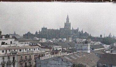 Las primeras imágenes a color de Sevilla se exponen en París hasta octubre