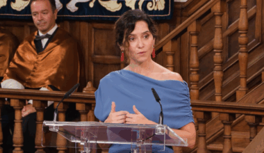 La presidenta Isabel Díaz Ayuso