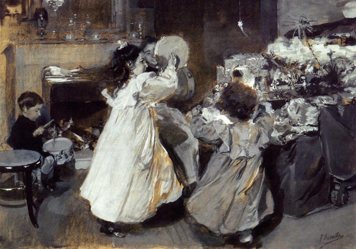 Dos cuadros de Sorolla en colecciones de Granada