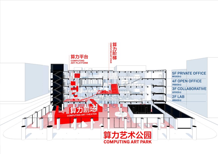 Centro de Economía Digital de Beijing  SPARK 761 / llLab. - Imagen 66 de 68