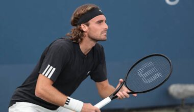 Stefanos Tsitsipas, lesión. Foto: gettyimges