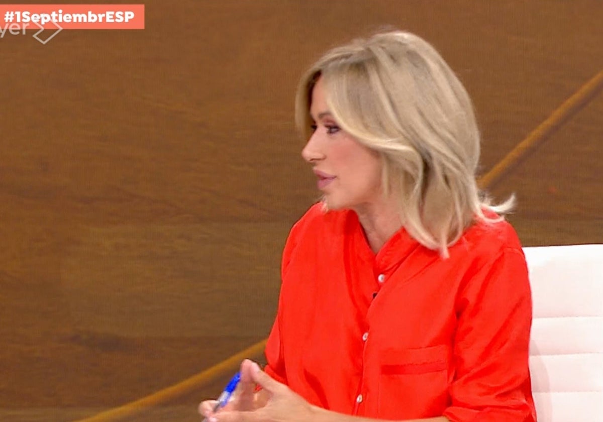 Susanna Griso, presentadora de 'Espejo Público, ha comenzado la nueva temporada con un 'dardo' a Pablo Motos.