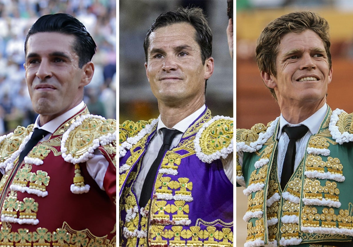 Talavante, Daniel Luque y Borja Jiménez torean esta tarde en la Maestranza en la Feria de San Miguel