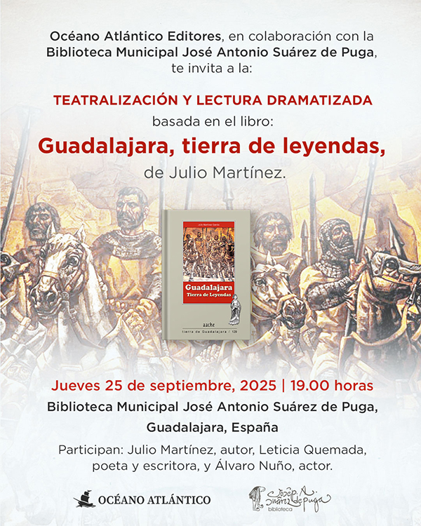 Guadalajara. Teatralización y lectura dramatizada del libro: Guadalajara, tierra de leyendas