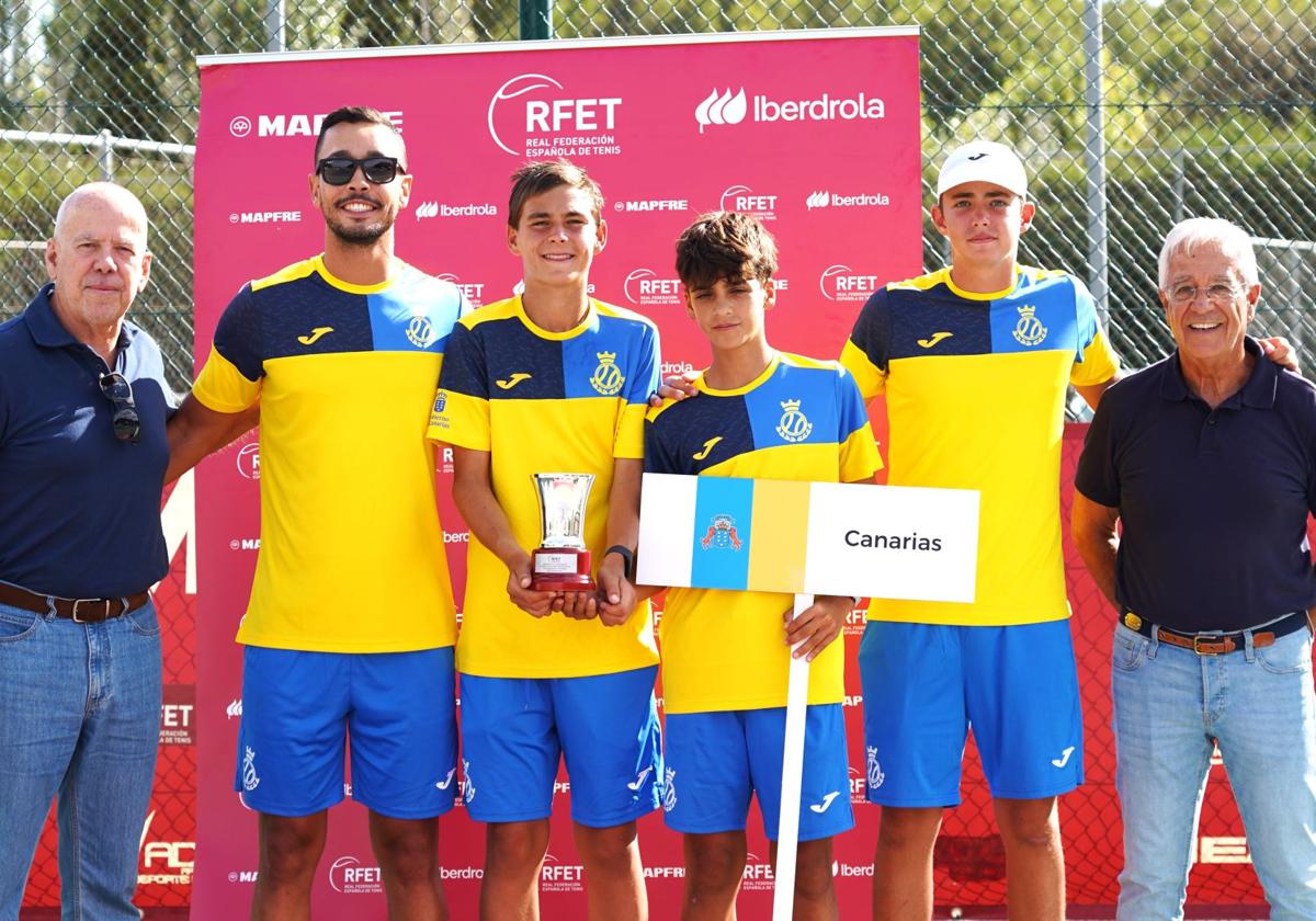 Canarias conquista el Campeonato de España infantil