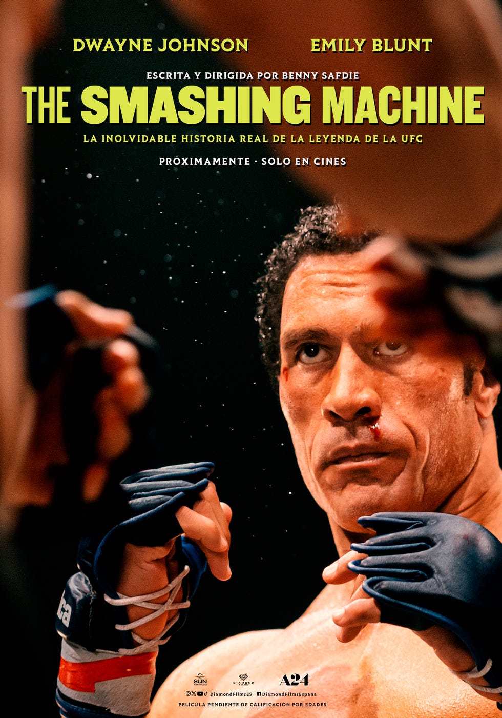 dwayne johnson the smashing machine