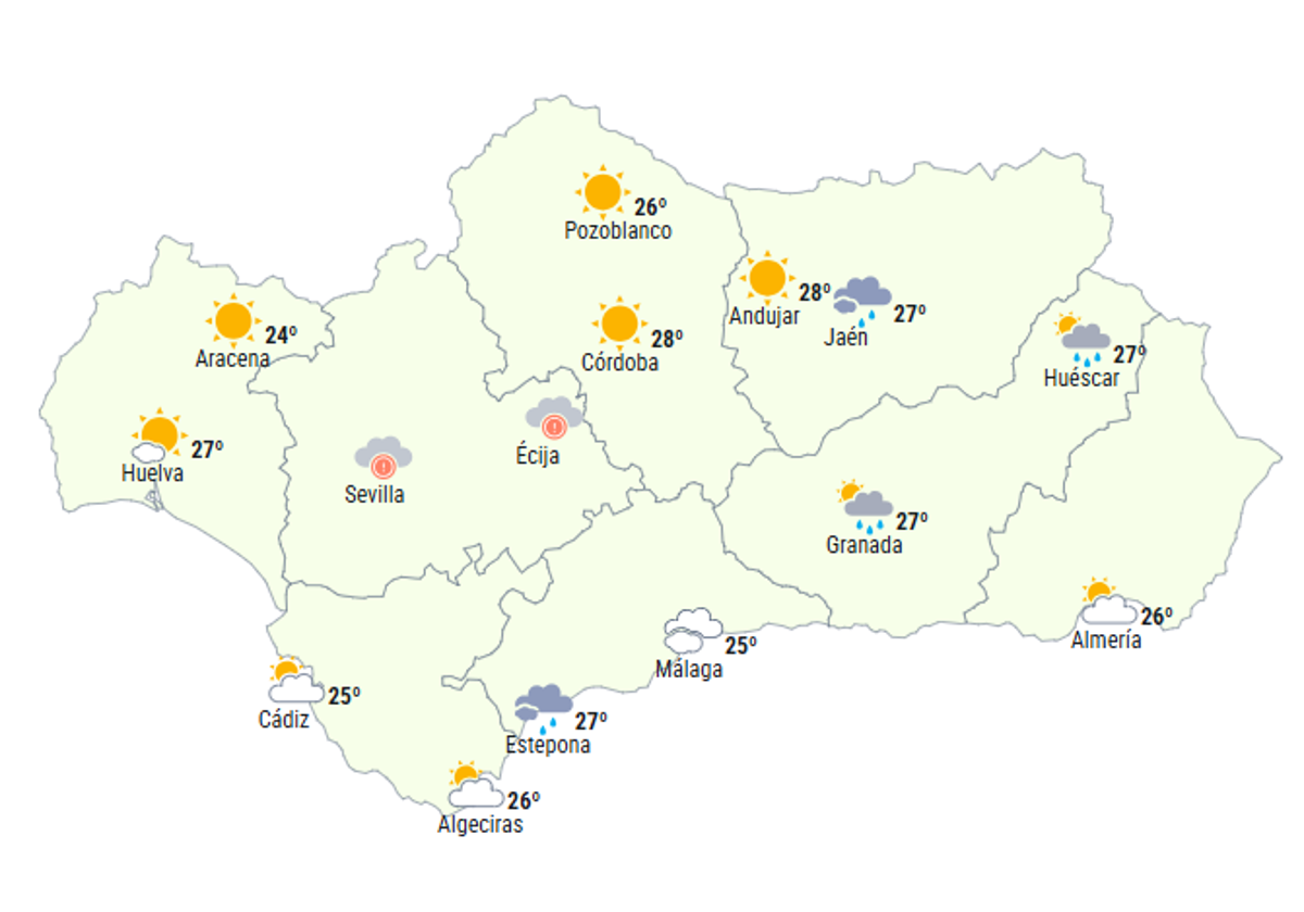 bajará 10 grados las temperaturas y traerá riesgo de lluvias a estas provincias
