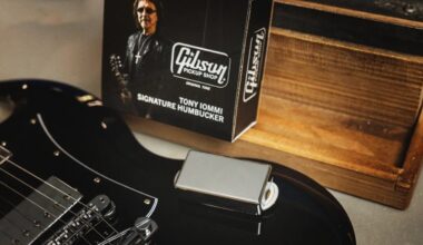 Gibson y Tony Iommi se unen para relanzar su icónica humbucker