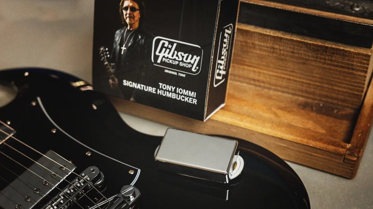 Gibson y Tony Iommi se unen para relanzar su icónica humbucker