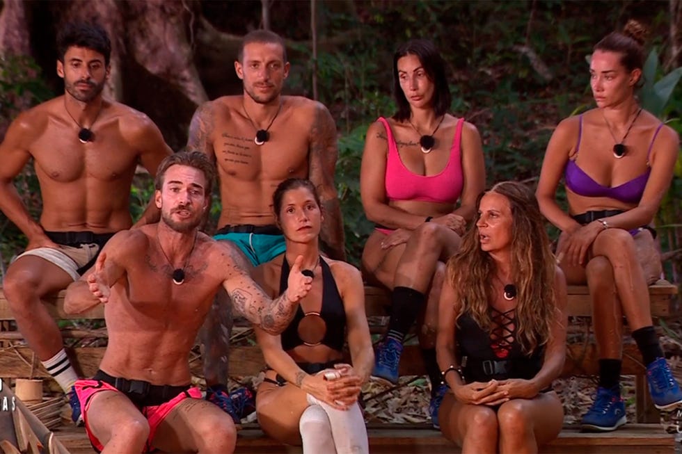 tony spina y sonia monroy discuten en supervivientes all stars