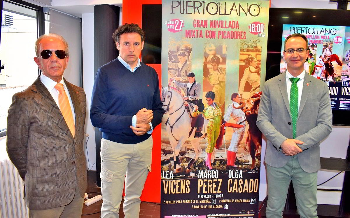Las brillantes figuras de la novillería estarán en Puertollano en el único festejo taurino de feria