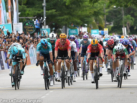 Matteo Malucelli firma su segundo triunfo y consolida el liderato en el Tour de Langkawi