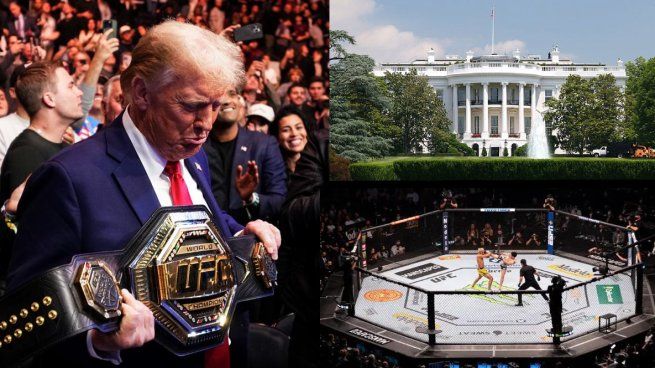 El presidente de UFC se reunió con Donald Trump y confirmó que el evento en la Casa Blanca esta en marcha