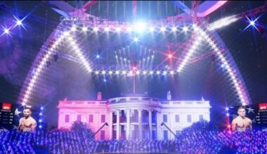 Así lucirá el histórico evento de la UFC en la Casa Blanca de Estados Unidos