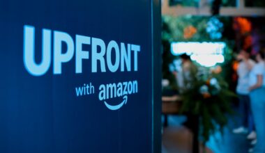 Imagen del evento Upfront de Amazon