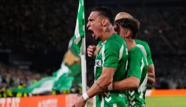 Antony empata en último momento por Betis ante Nottingham Forest en la Liga Europa