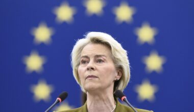 Jefa de la UE dice que es hora de la "independencia" de Europa ante la guerra y tensiones globales