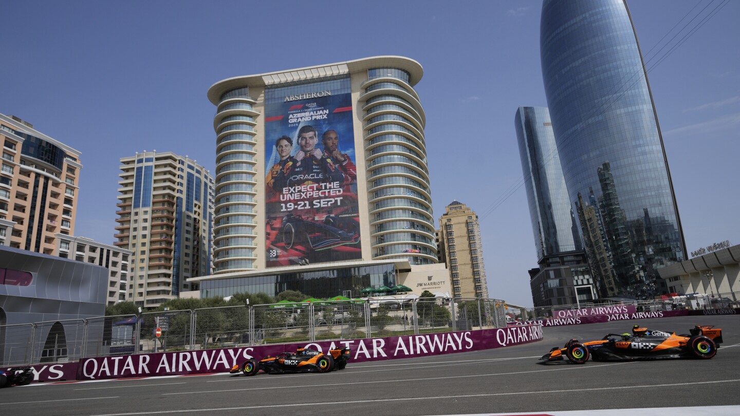 McLaren puede sellar en Azerbaiyán el título de constructores de F1