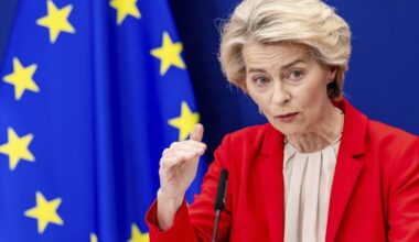Presidenta UE propone sanciones y la suspensión parcial del comercio con Israel por guerra en Gaza