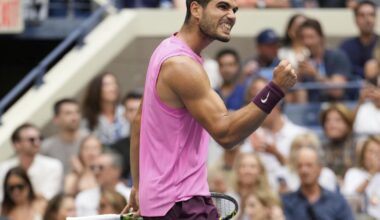 Alcaraz somete a Djokovic en el US Open y enfrentará a Sinner por 3ra final seguida de Grand Slam