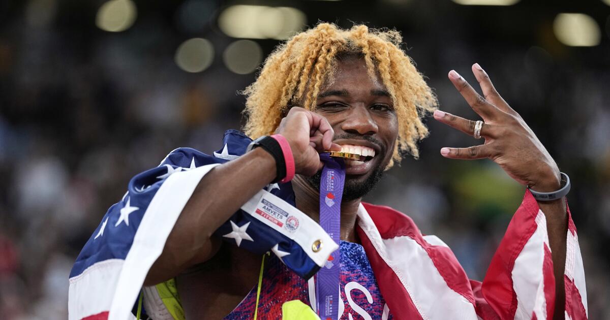 Noah Lyles emula a Usain Bolt y conquista 4to título mundial en 200 metros
