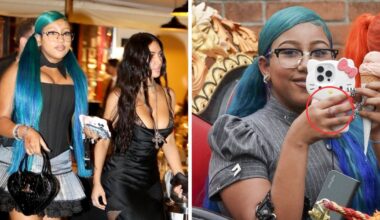 Cuestionan el papel de Kim Kardashian como mamá por "peligroso" piercing que se hizo su hija North