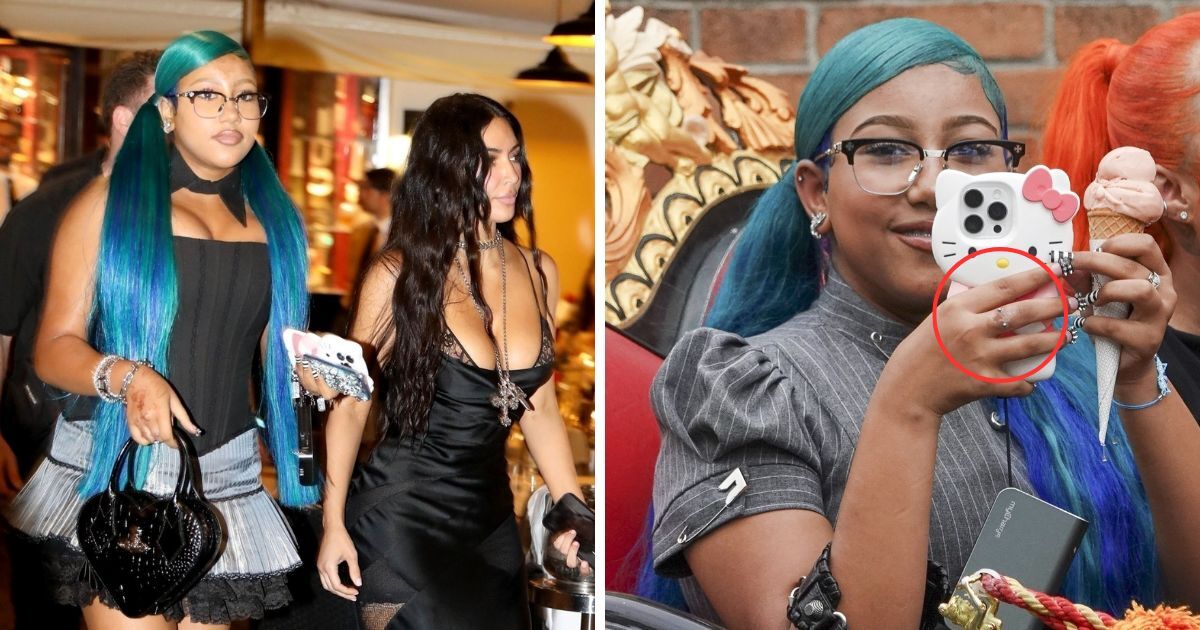 Cuestionan el papel de Kim Kardashian como mamá por "peligroso" piercing que se hizo su hija North