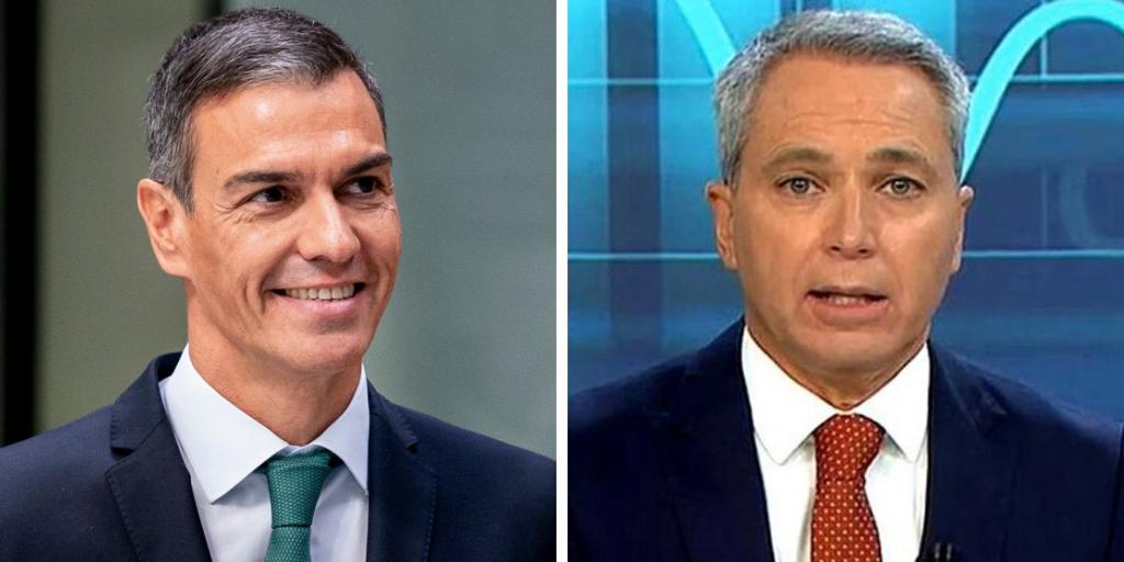 Vicente Vallés, claro sobre quienes dicen que solo ataca al Gobierno de Sánchez en sus informativos: «Mucha gente nos ve»