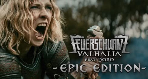 FEUERSCHWANZ estrenan un nuevo vídeo para “Valhalla” con Doro Pesch.
