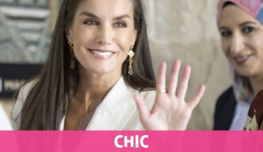La Reina Letizia y su guiño a la moda egipcia: unos pendientes con mensaje y una americana de inspiración safari