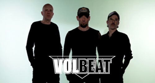 VOLBEAT – Entrevista antes de sus conciertos Jon Larsen batería