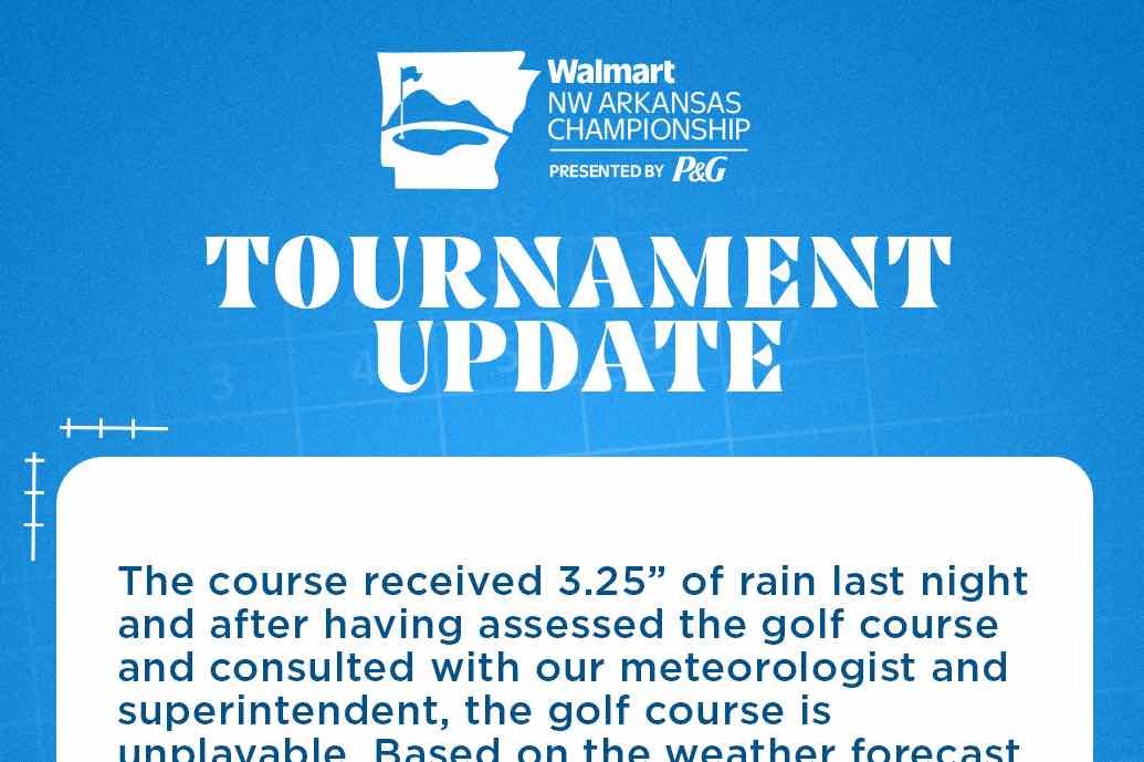 La lluvia deja a Carlota Ciganda sin opciones de victoria en Arkansas
