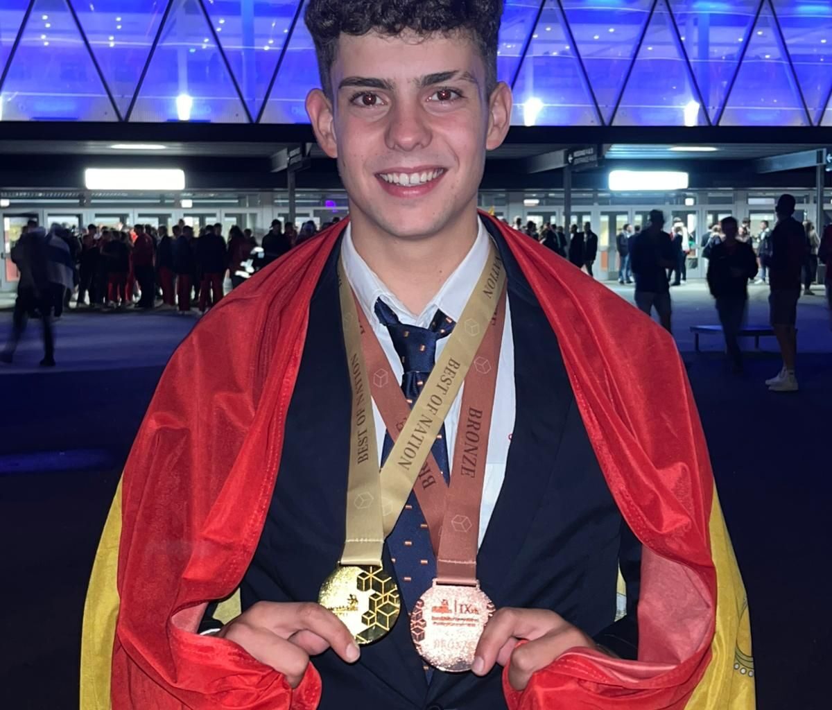 La selección española logra ocho medallas, una de bronce y siete de excelencia, en el EuroSkills de Herning (Dinamarca)