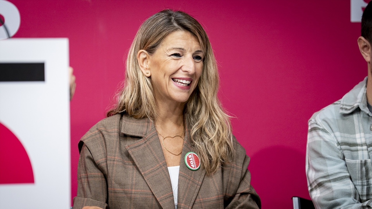Yolanda Díaz responde a Feijóo: "El principal problema de España no es la inmigración, sino el PP"